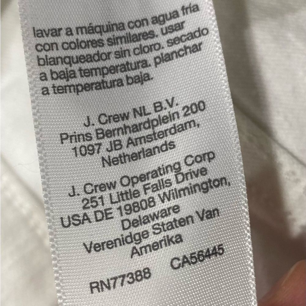Madewell White Mid-Rise Skinny Crop Jeans 29x27 NWT - Picture 10 of 14
